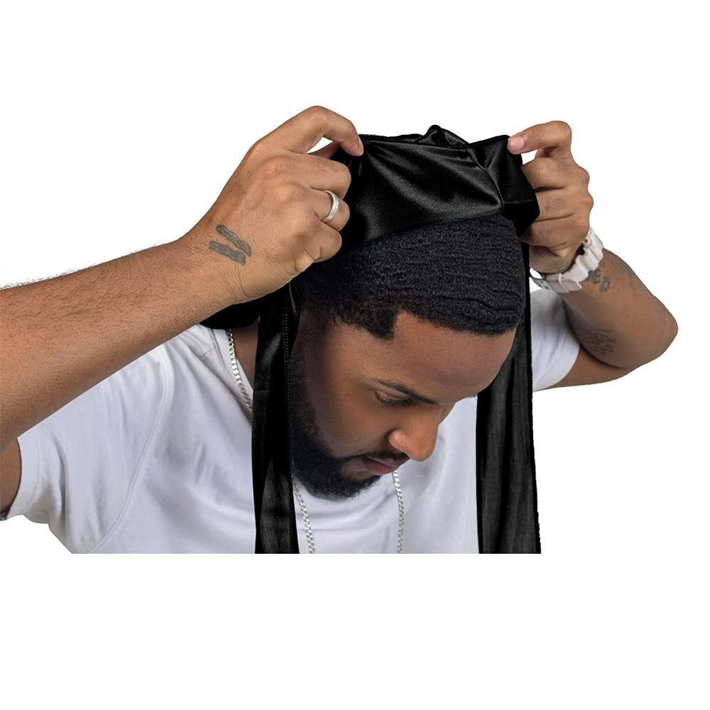 Men's Satin Wave Headscarf