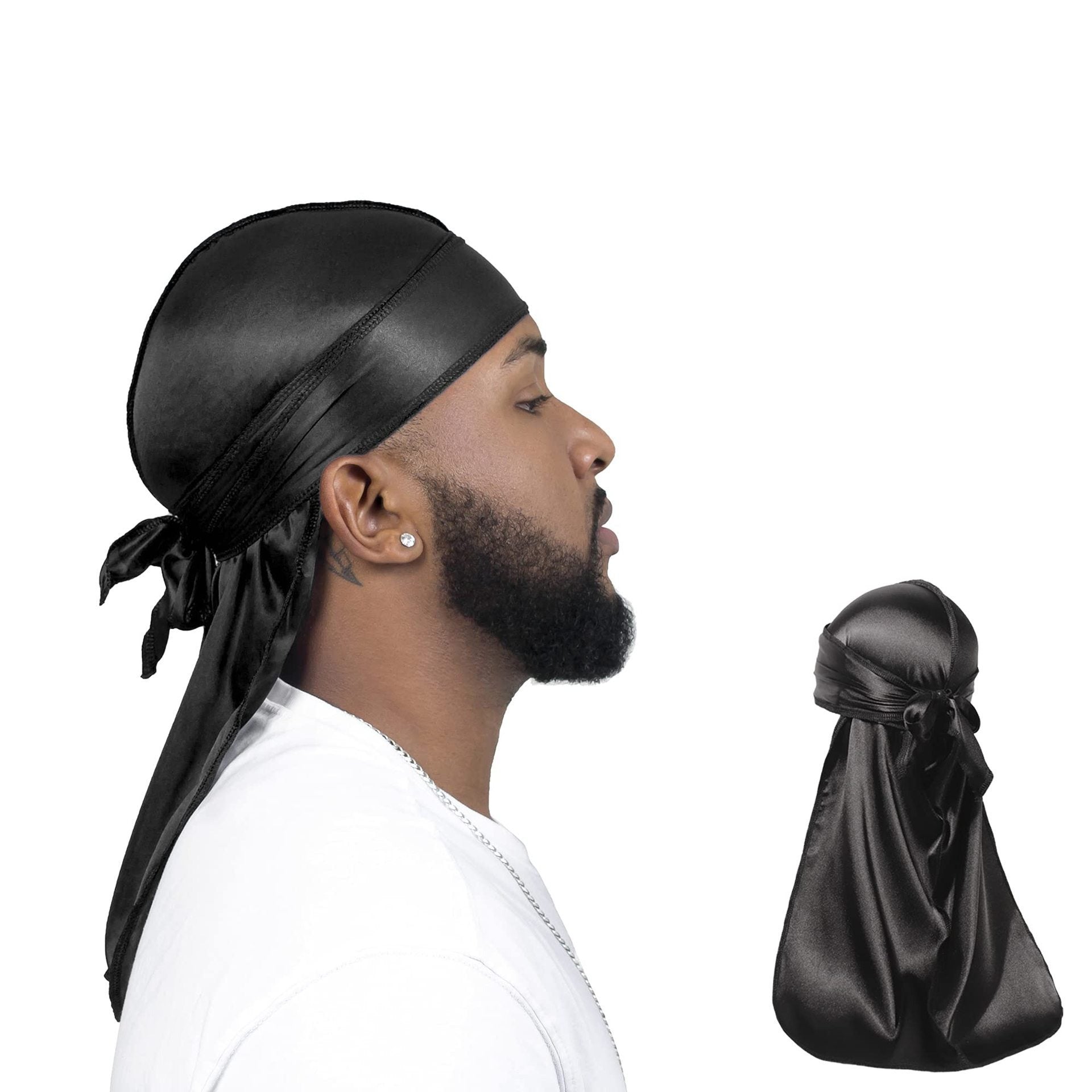 Men's Satin Wave Headscarf