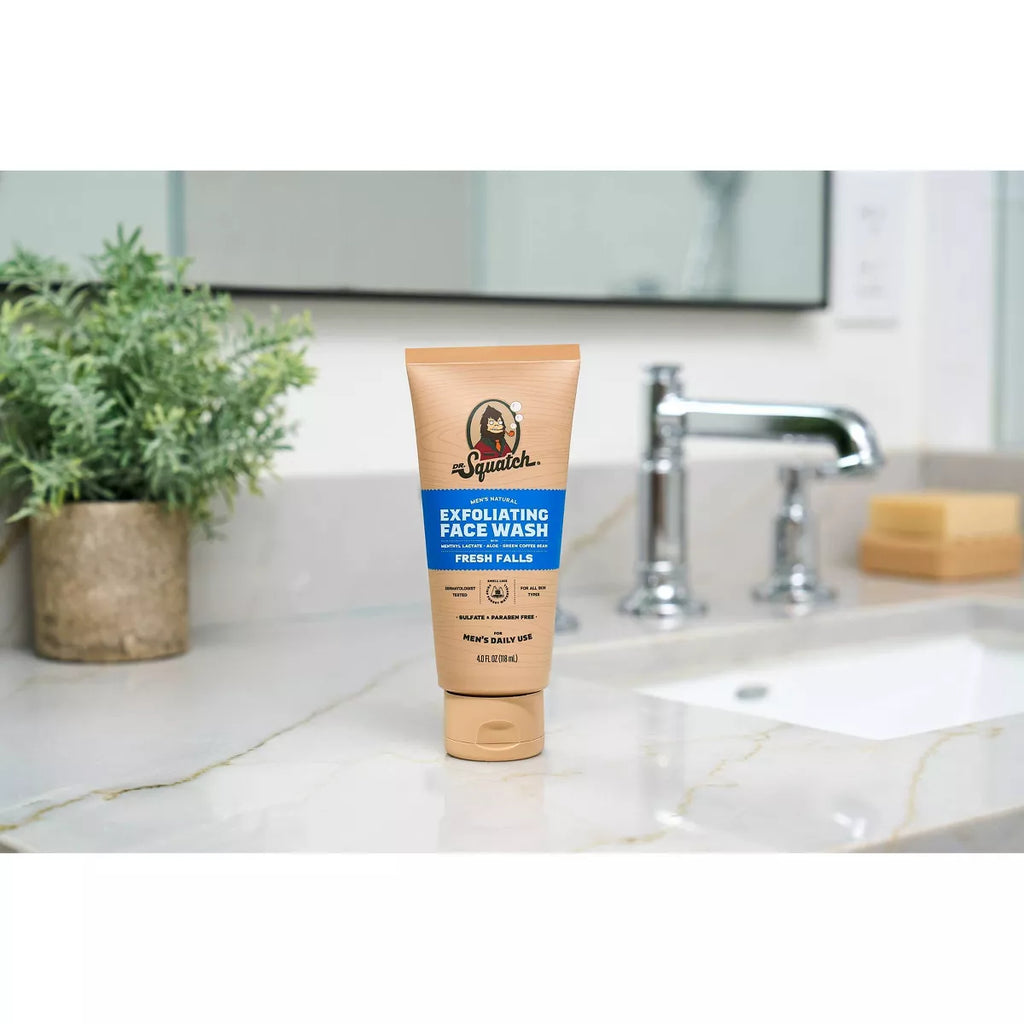 DR. SQUATCH Men'S Natural Face Wash - Fresh Falls - 4Oz