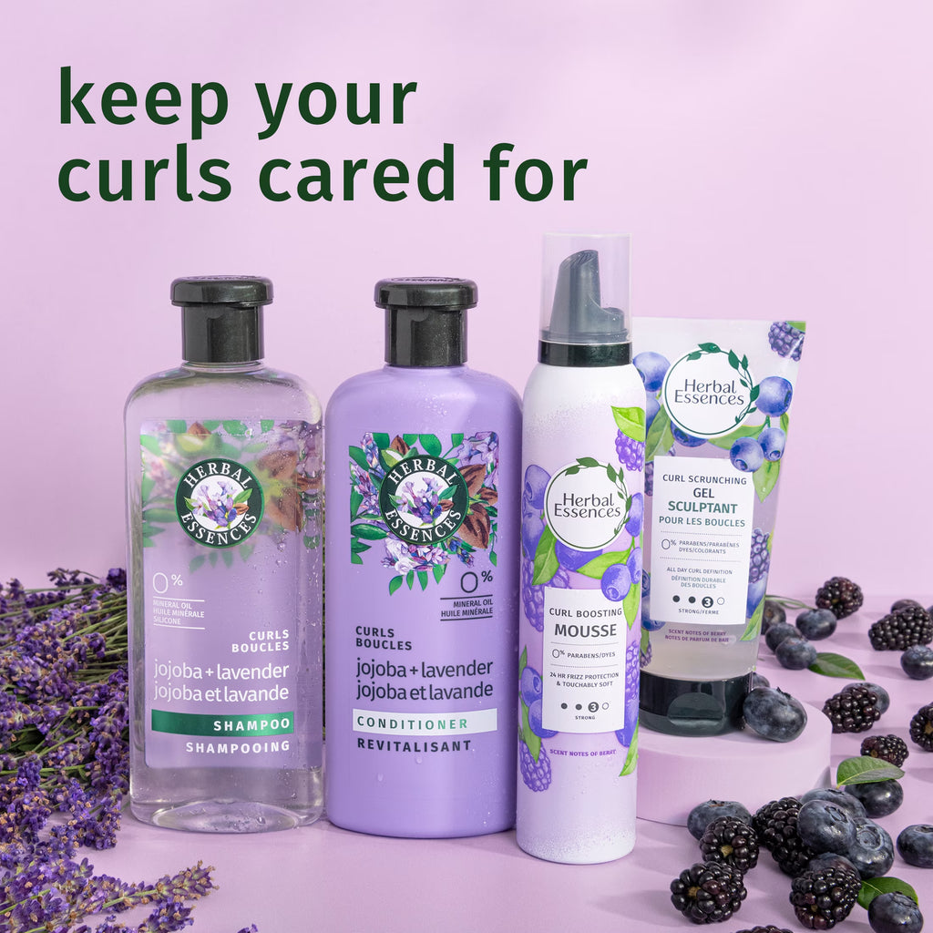 Curl Boosting Mousse, All Day Hold, Frizz Control, 6.8 Fl Oz