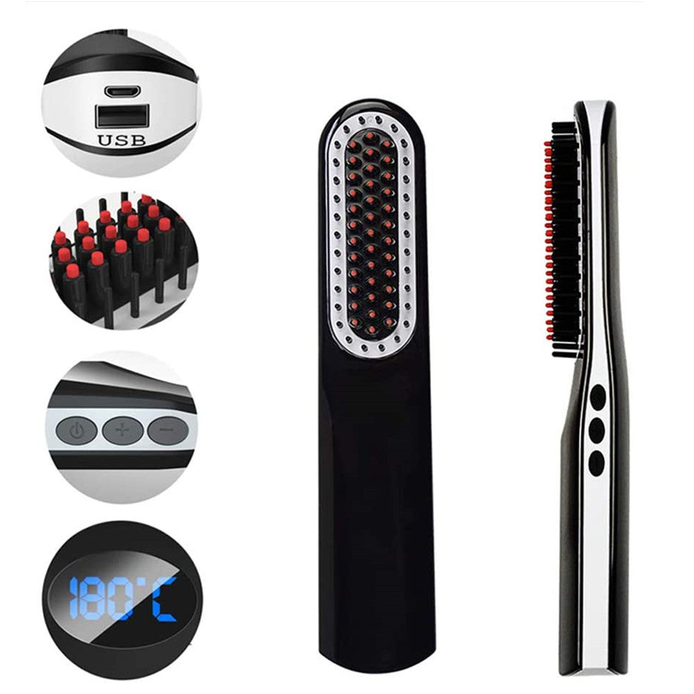 Quick Beard Straightener for Effortless Grooming