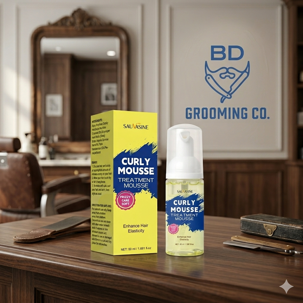 Curly Hair Care Mousse