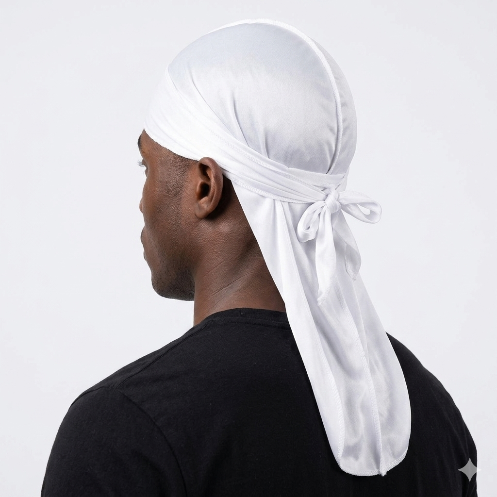 Men's Satin Wave Headscarf