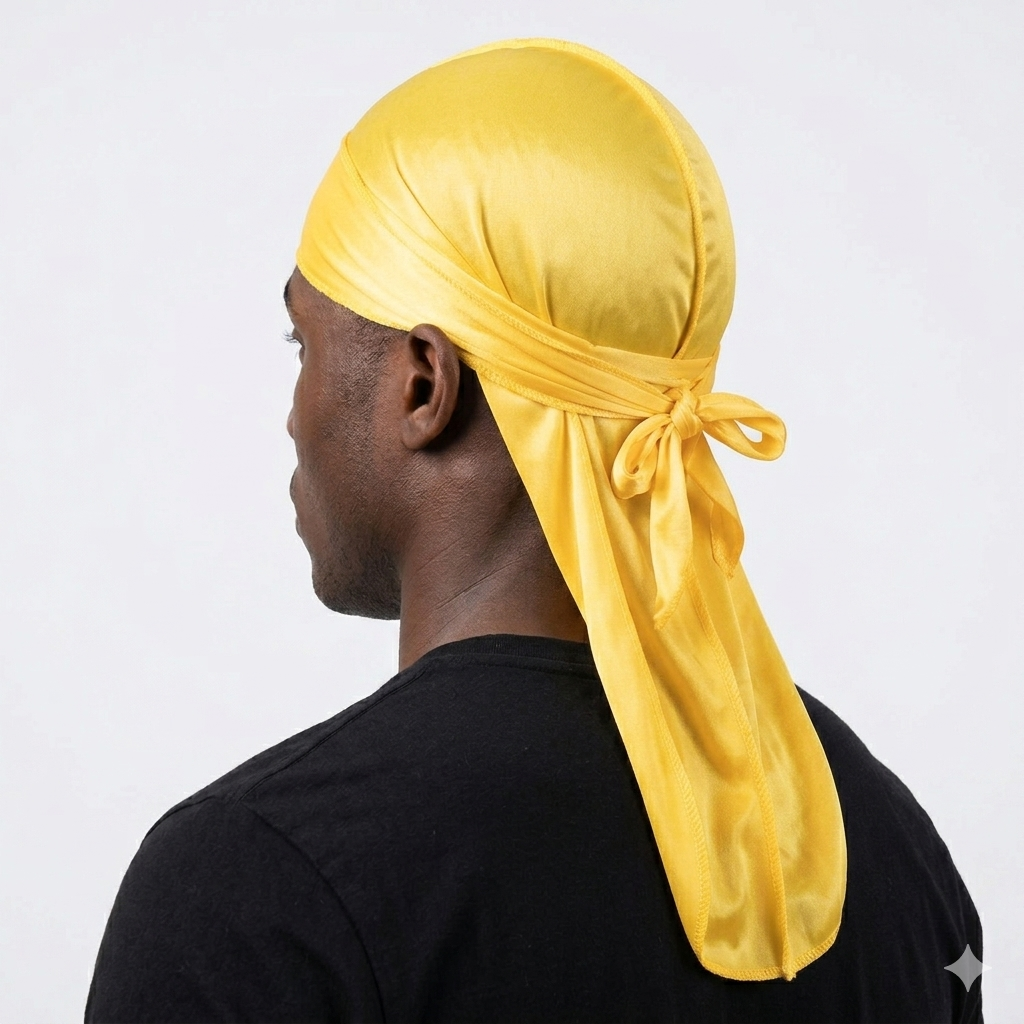 Men's Satin Wave Headscarf