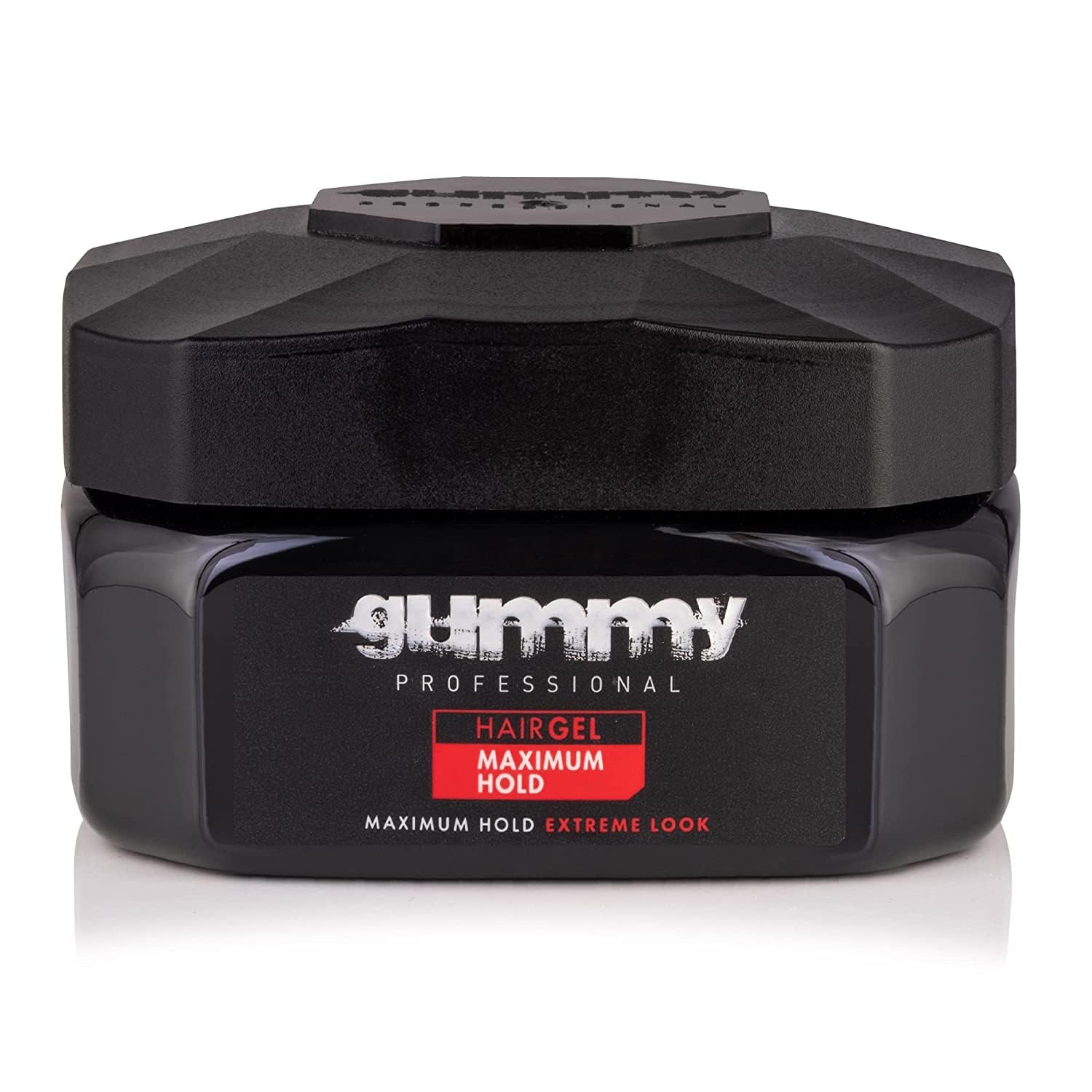 Gummy Hair Gel Maximum Hold & Extreme Look Alcohol Free Hair Gel 7.43 Fl Oz (Pack of 1) 220 ml