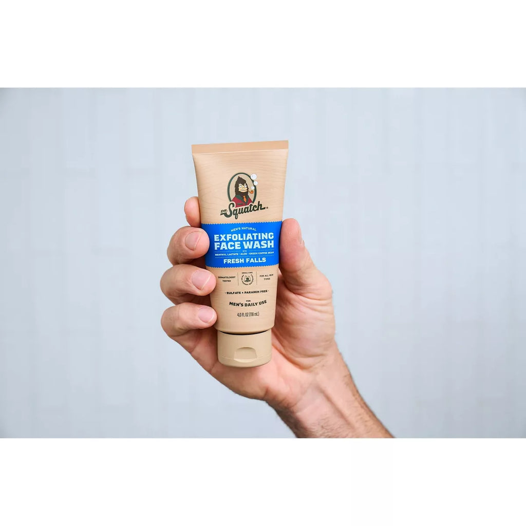 DR. SQUATCH Men'S Natural Face Wash - Fresh Falls - 4Oz