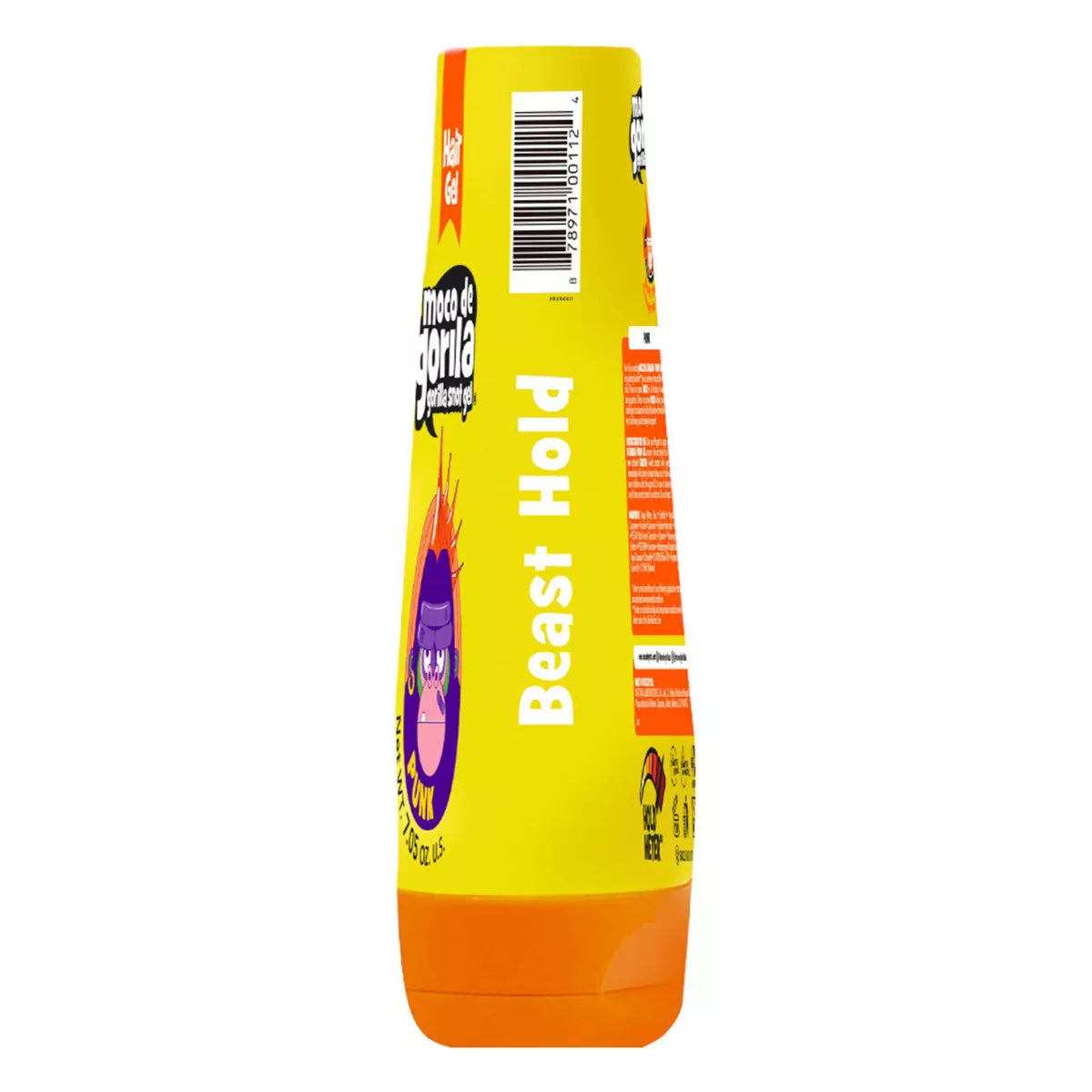 Moco Gorila Punk Squizz Hair Gel - 11.99Oz: Paraben-Free, for Textured & Normal Hair, Hair Styling & Shine Enhancing