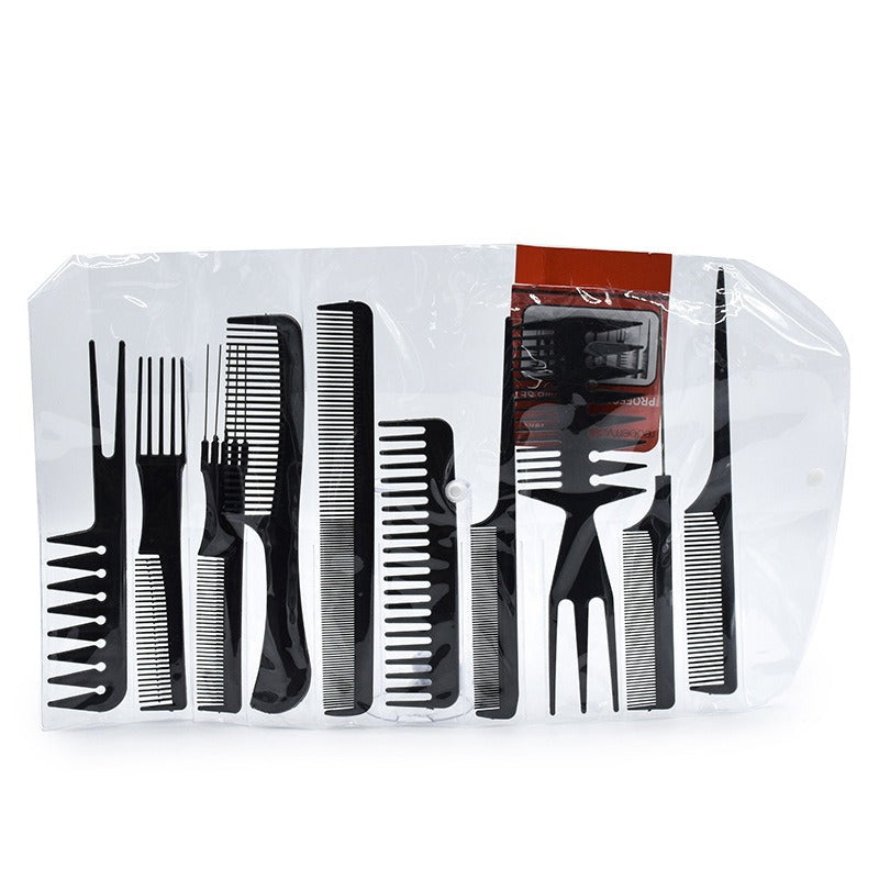 Hairdresser Comb Set of 10