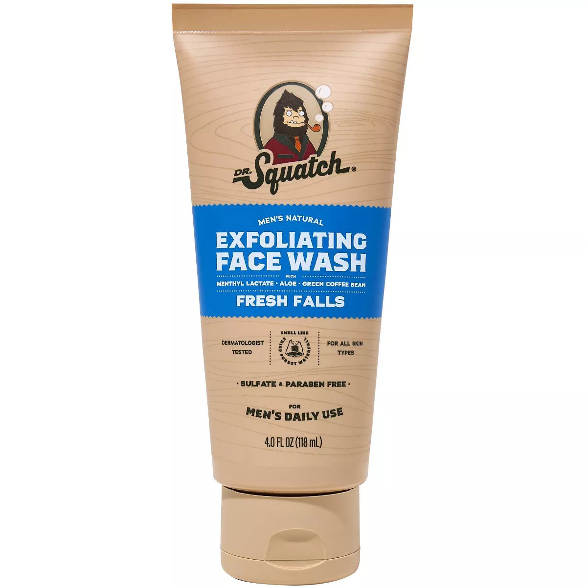 DR. SQUATCH Men'S Natural Face Wash - Fresh Falls - 4Oz
